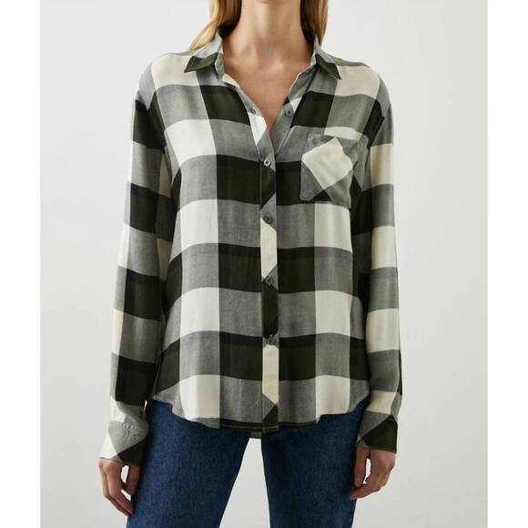 Rails | Tops | New Rails Hunter Shirt In Rosemary Onyx | Poshmark